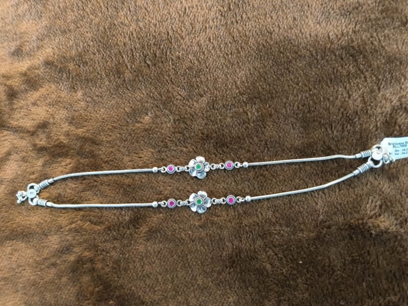 92.5 silver antique anklets