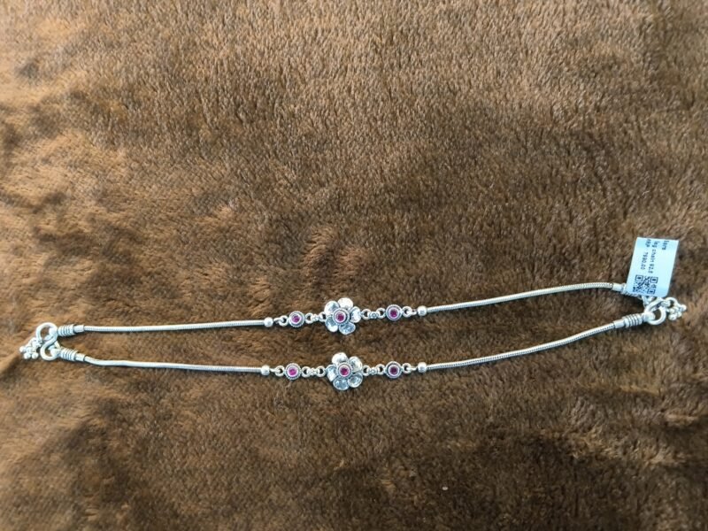 92.5 silver antique anklets